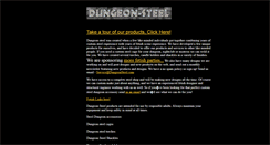 Desktop Screenshot of dungeonsteel.com